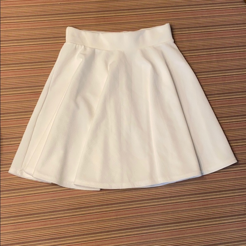 White Mini Skirt